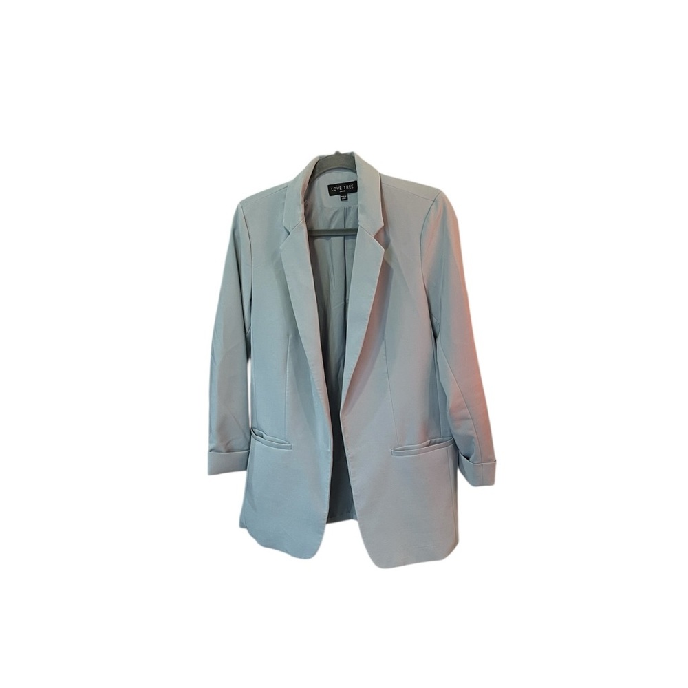 Love Tree Women's Powder Blue Blazer…SzL